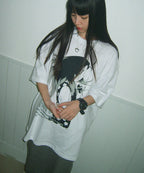 WONDERVISITOR MINT OVERFIT T-SHIRT / 2COLORS