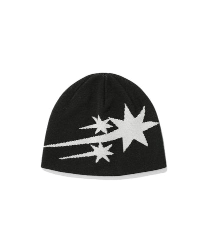 niceghostclub 3STAR BEANIE [BLACK]