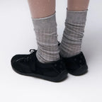 [:DOT EDITION] ROMARY Suede Lace-up Sneakers