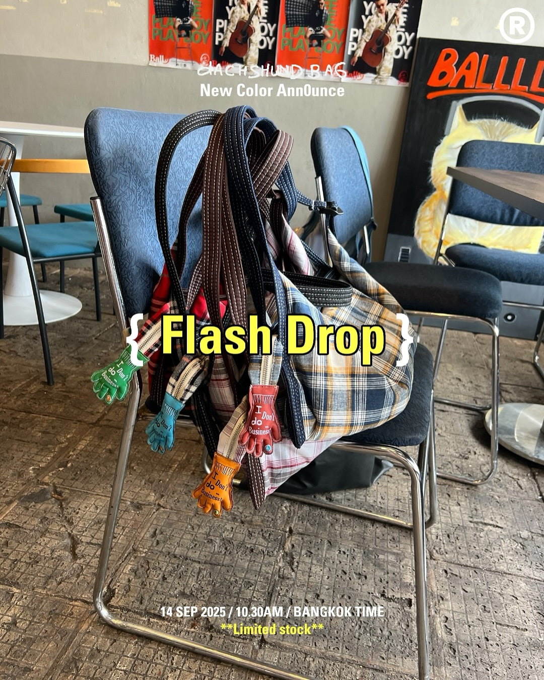 [官方代理] 超限量 FLASH DROP⚡️ Dachshund Bag - 5colors