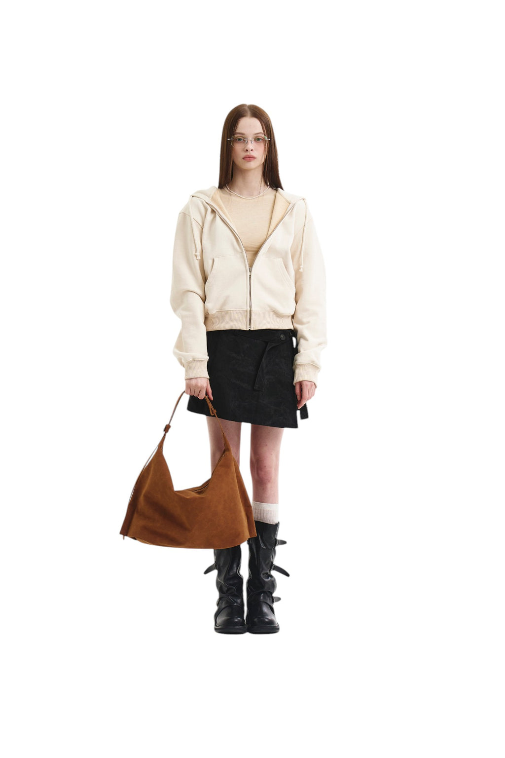 Mur Nuovo Bag / Suede Brown