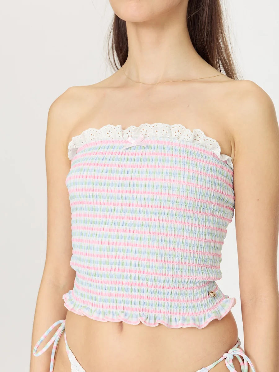 GLOWNY SMOKE TUBE TOP / 2PATTERNS