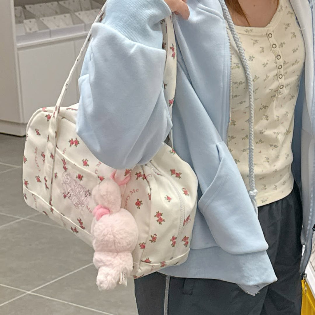 carryme.offical Two Tone Bag / Floral