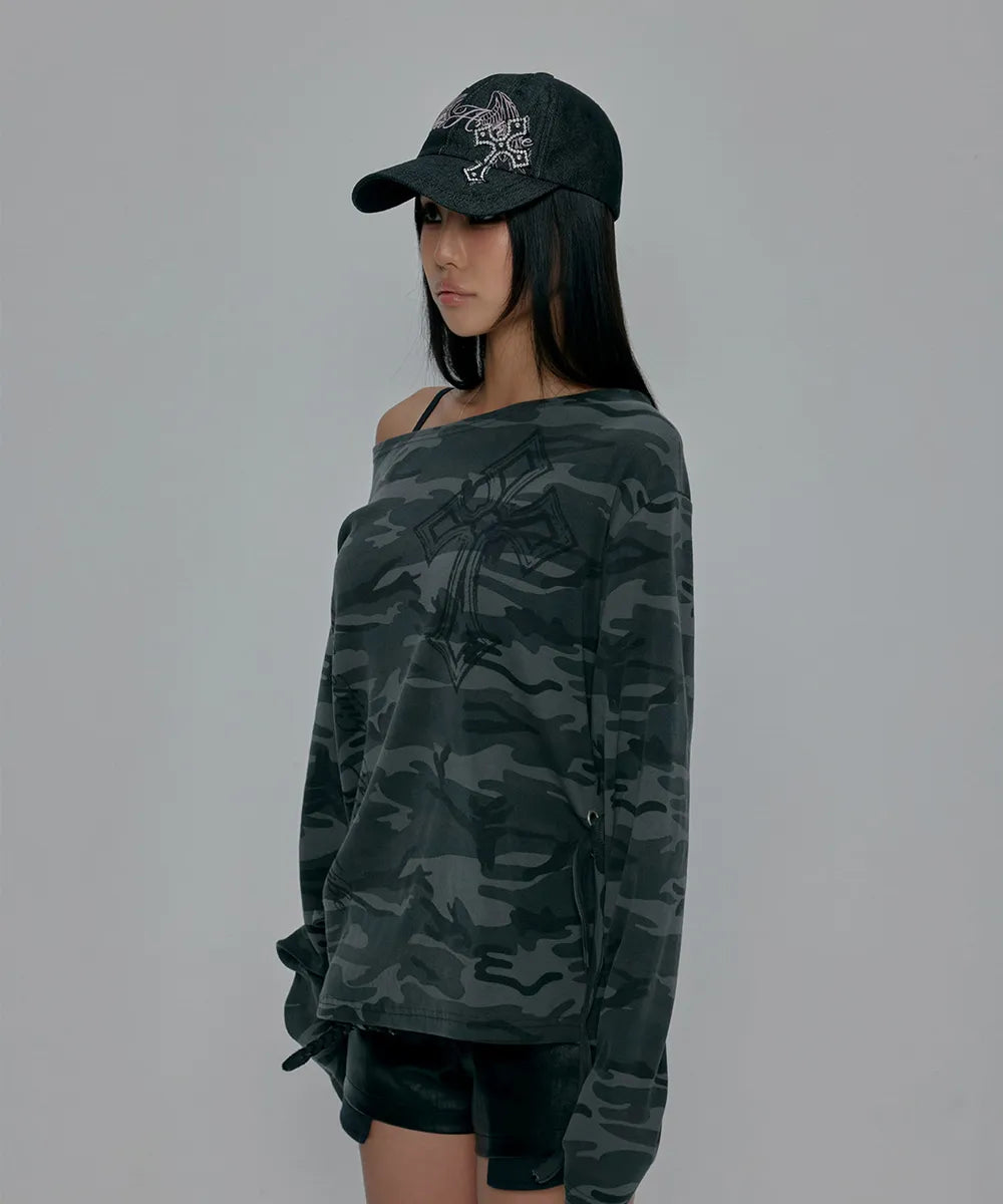 CROSS PATCHED WING BALLCAP_BLACK
