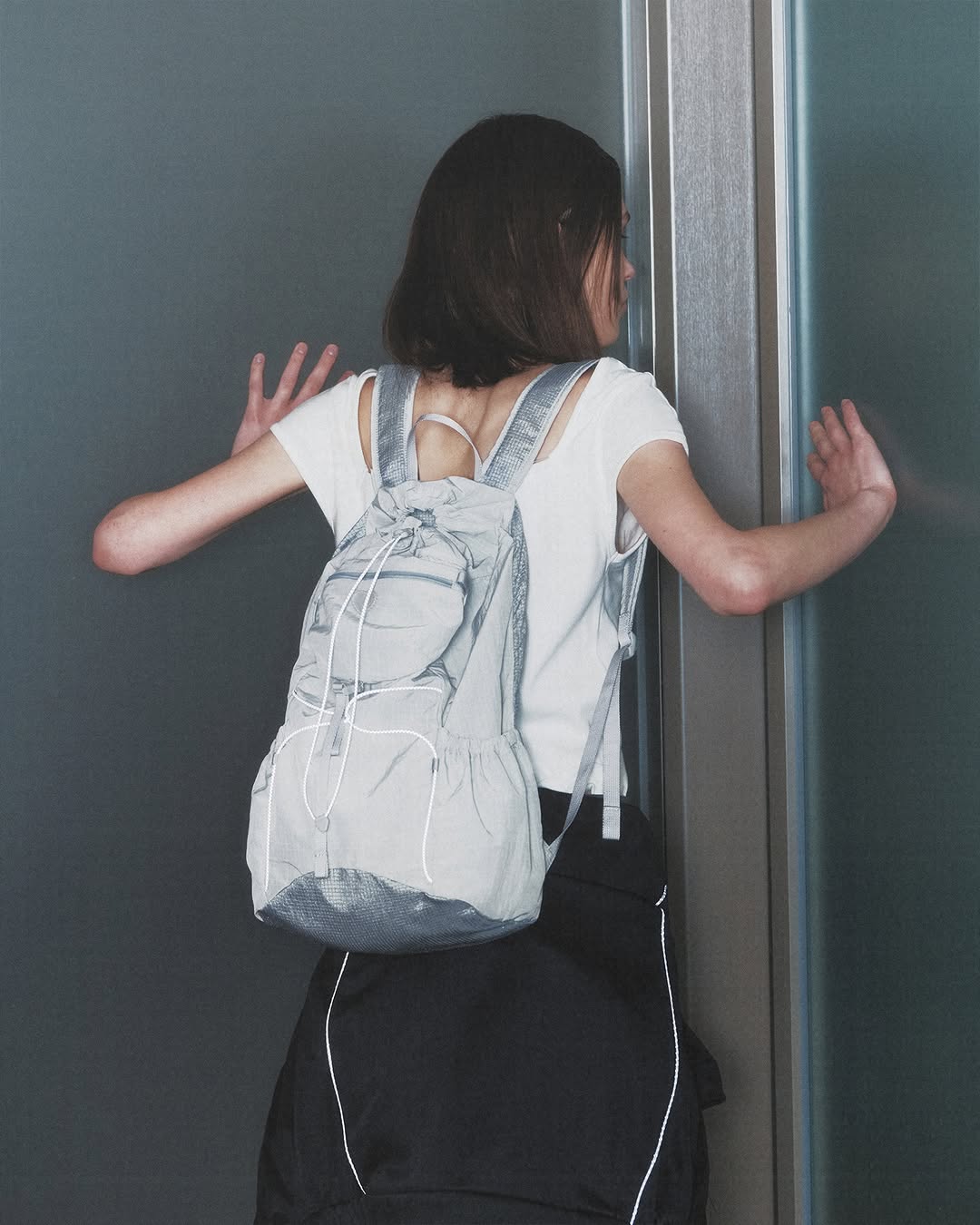 fennec Airy Pocket Backpack / Grey