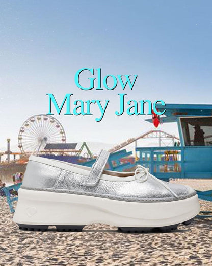 flct Platform Mary Jane - Silver