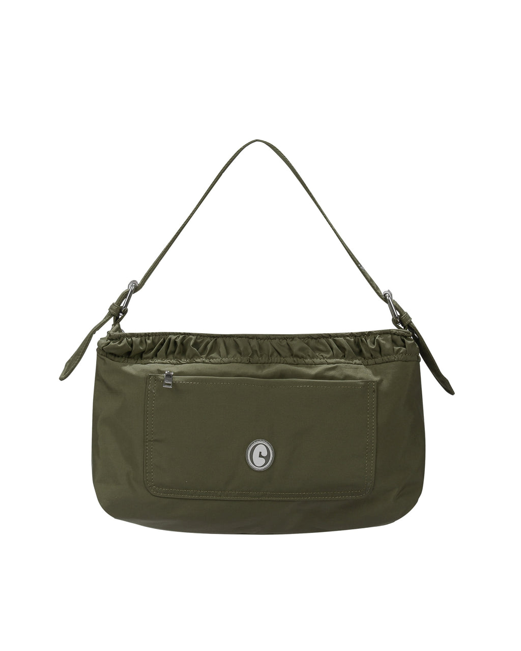ccorie Cargo Two-pocket Shoulder Bag - khaki