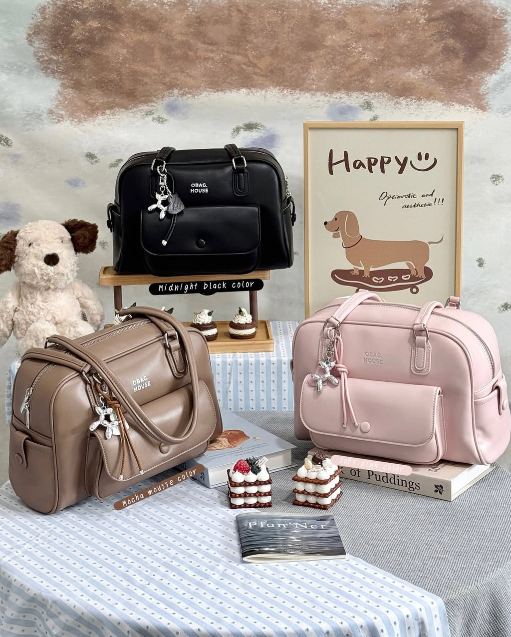 [獨家代理] the BusyBelle School Bag / 6colors