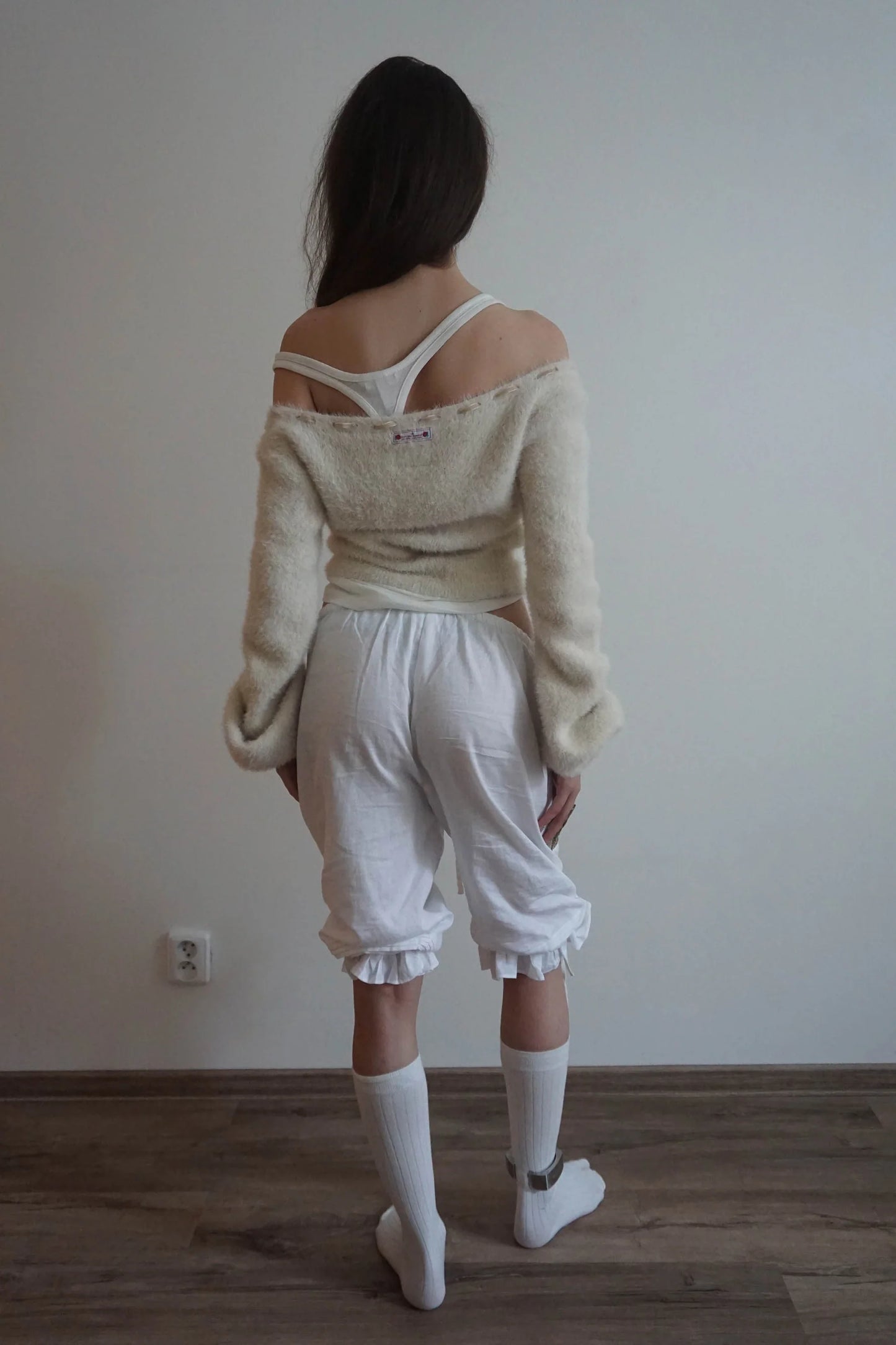Angora Cardigan Ivory