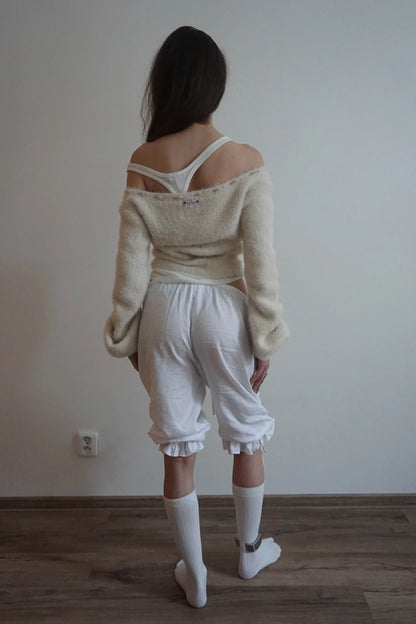 Angora Cardigan Ivory