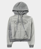 Mystic Capsule Hood Zip-Up - Inside Out Gray