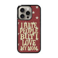 LSC Star Text Red MagSafe Epoxy Bumper Case
