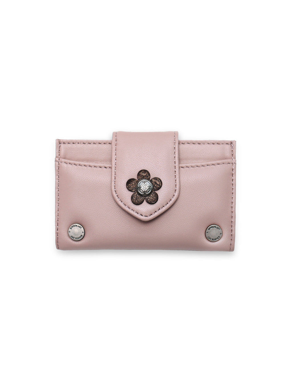 siweol Fleur Card Wallet (Pink)