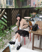 OTZ LOMITA PLATFORM BANDING MARY JANE / BLACK
