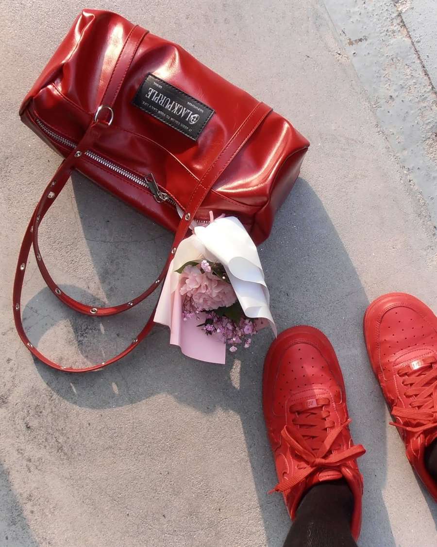 BLACKPURPLE Baby Roco Bag / Red