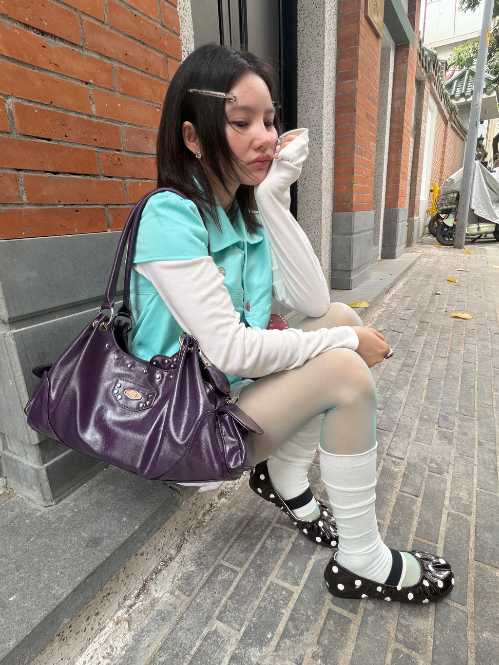 [官方代理] RONDI HOUSE DUMPLING SHOULDER BAG (限量新色🩷🩵💜)_5 COLORS