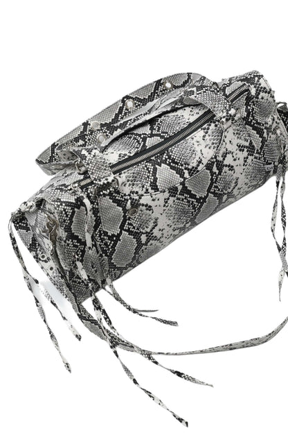 DEPC EYELET LEATHER BAG (VER.3) - PYTHON