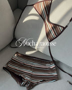 [iceblink] Mocha Mousse Bikini Set