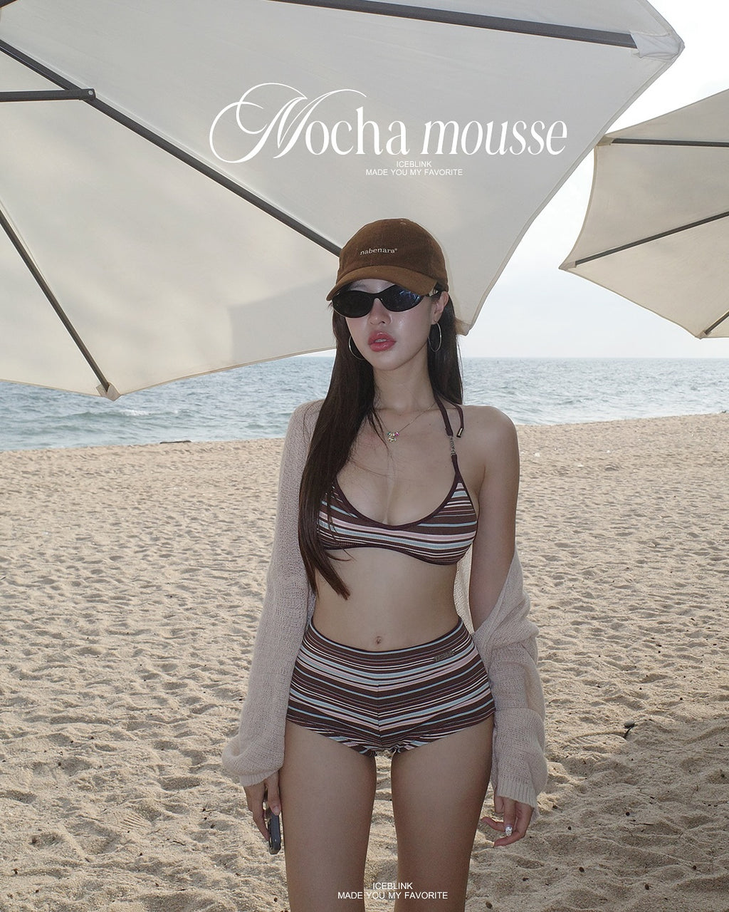 iceblink Mocha Mousse Bikini Set