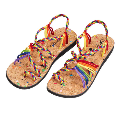 [handmade] "EXPLORE" SANDALS 編織涼鞋 - 8colors (pattern)