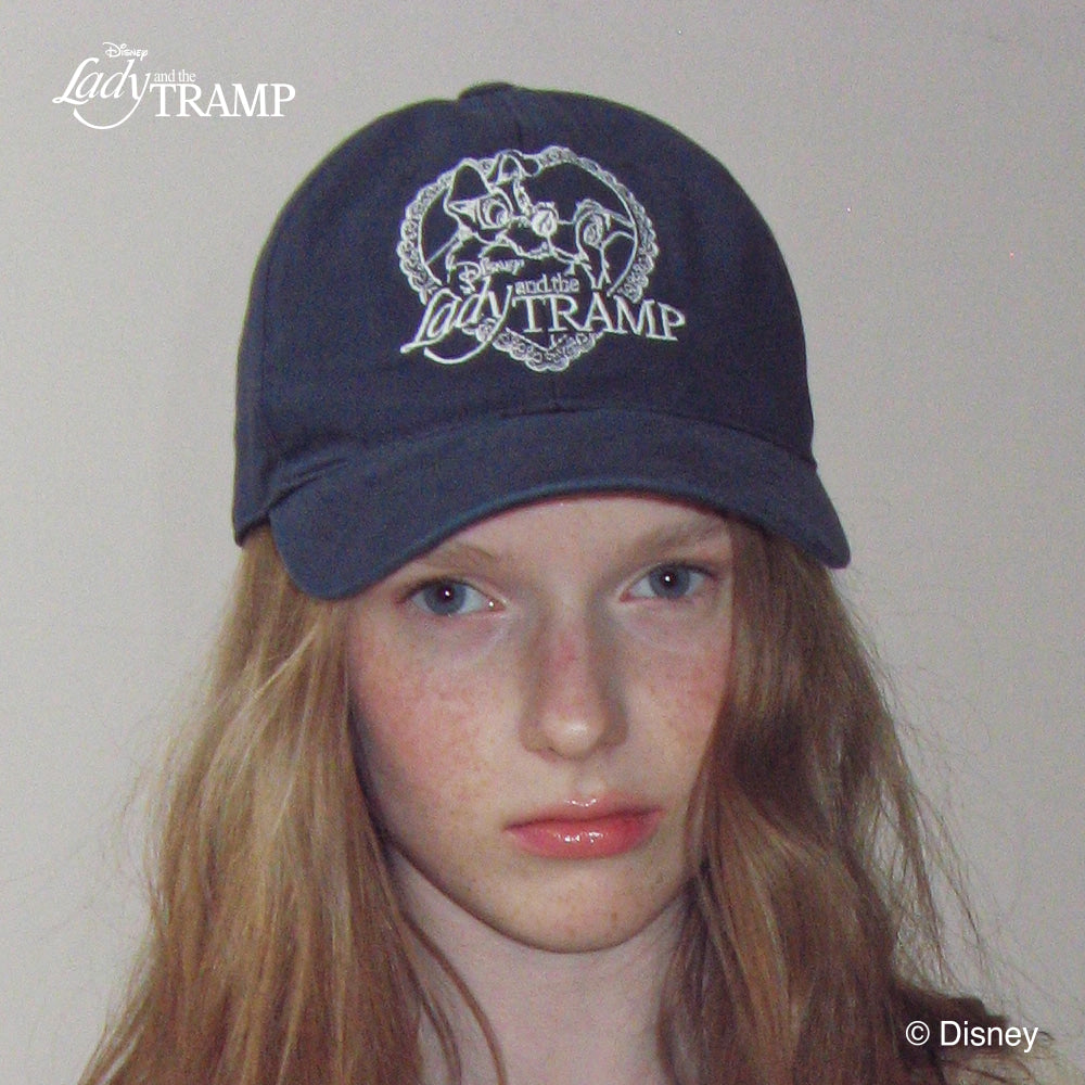 RONRON LADY AND THE TRAMP BALL CAP NAVY