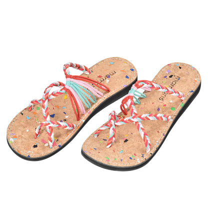 [handmade] "SEASIDE" SANDALS 編織涼鞋 - 7colors