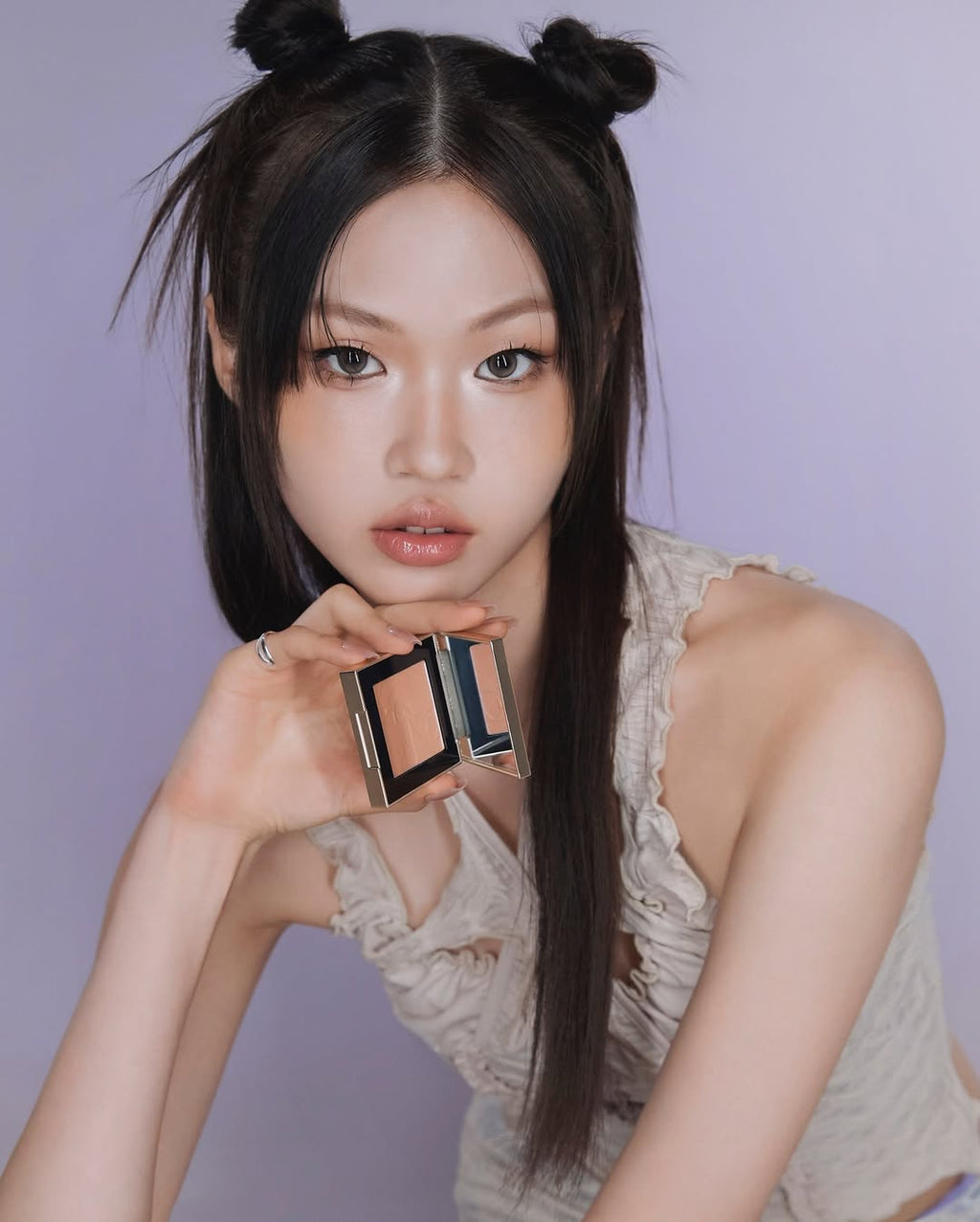 TWO SLASH FOUR All Over Face Blush - 3 BEIGE COLORS