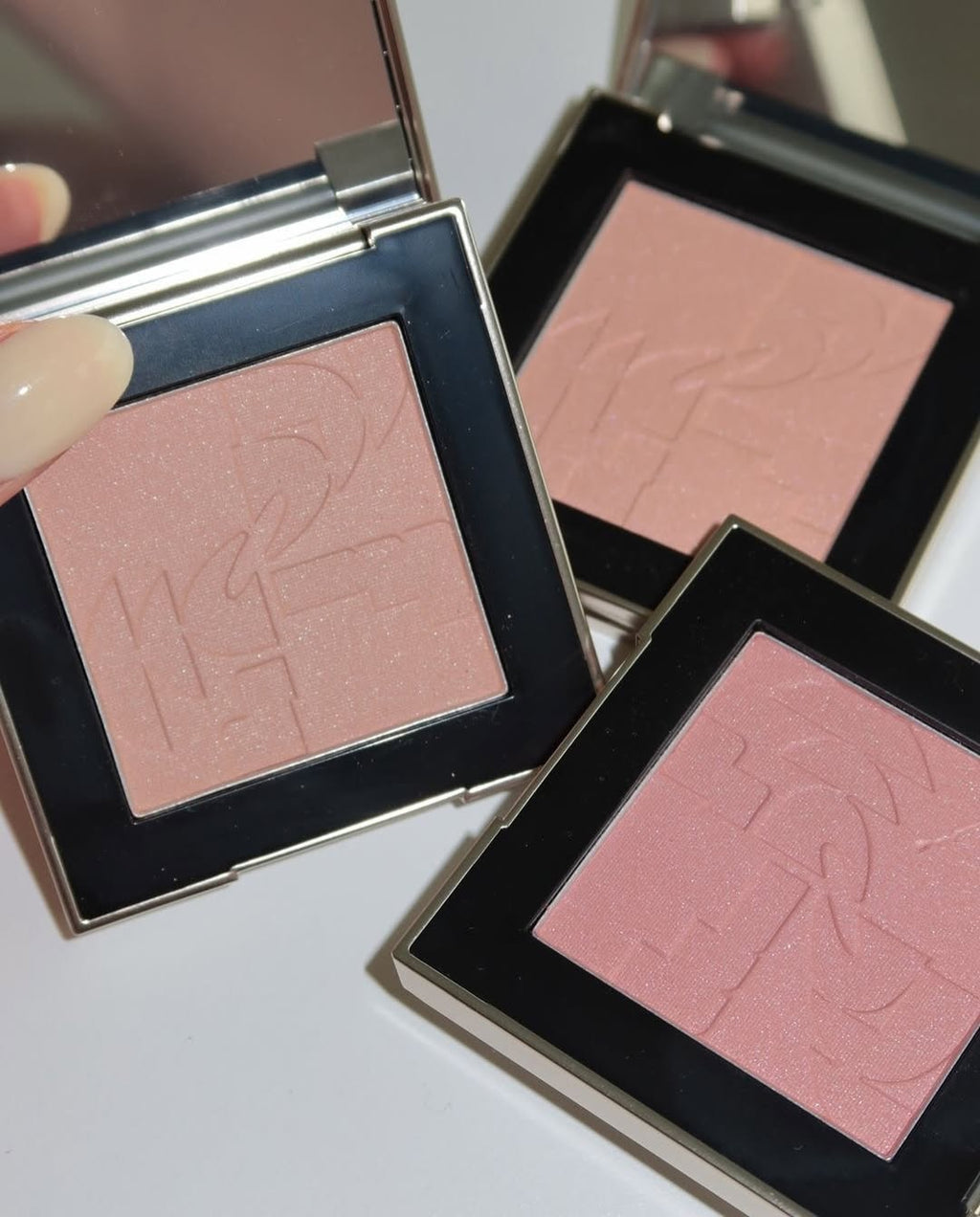 TWO SLASH FOUR All Over Face Blush - 3 BEIGE COLORS