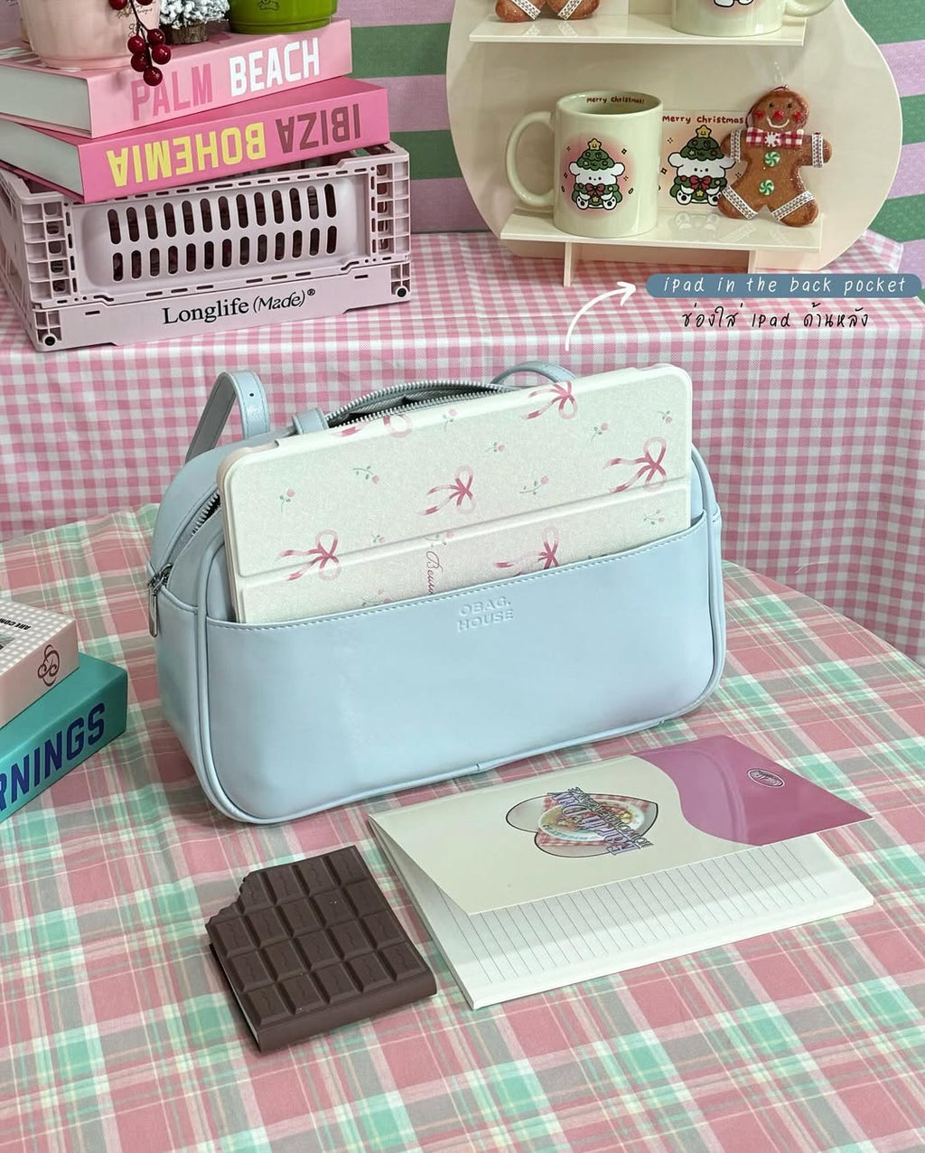 [香港現貨✨] [獨家代理🎀] The Babette Bread Shoulder Bag / Cloudy Delight