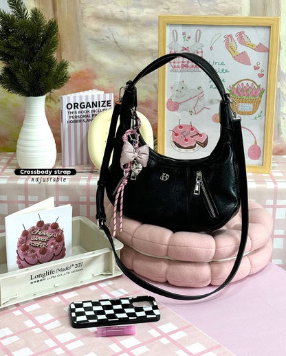 [香港現貨✨] [獨家代理🎀] Zoey Shoulder Bag - black