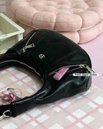 [香港現貨✨] [獨家代理🎀] Zoey Shoulder Bag - black