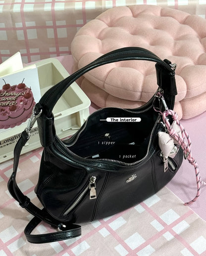 [香港現貨✨] [獨家代理🎀] Zoey Shoulder Bag - black