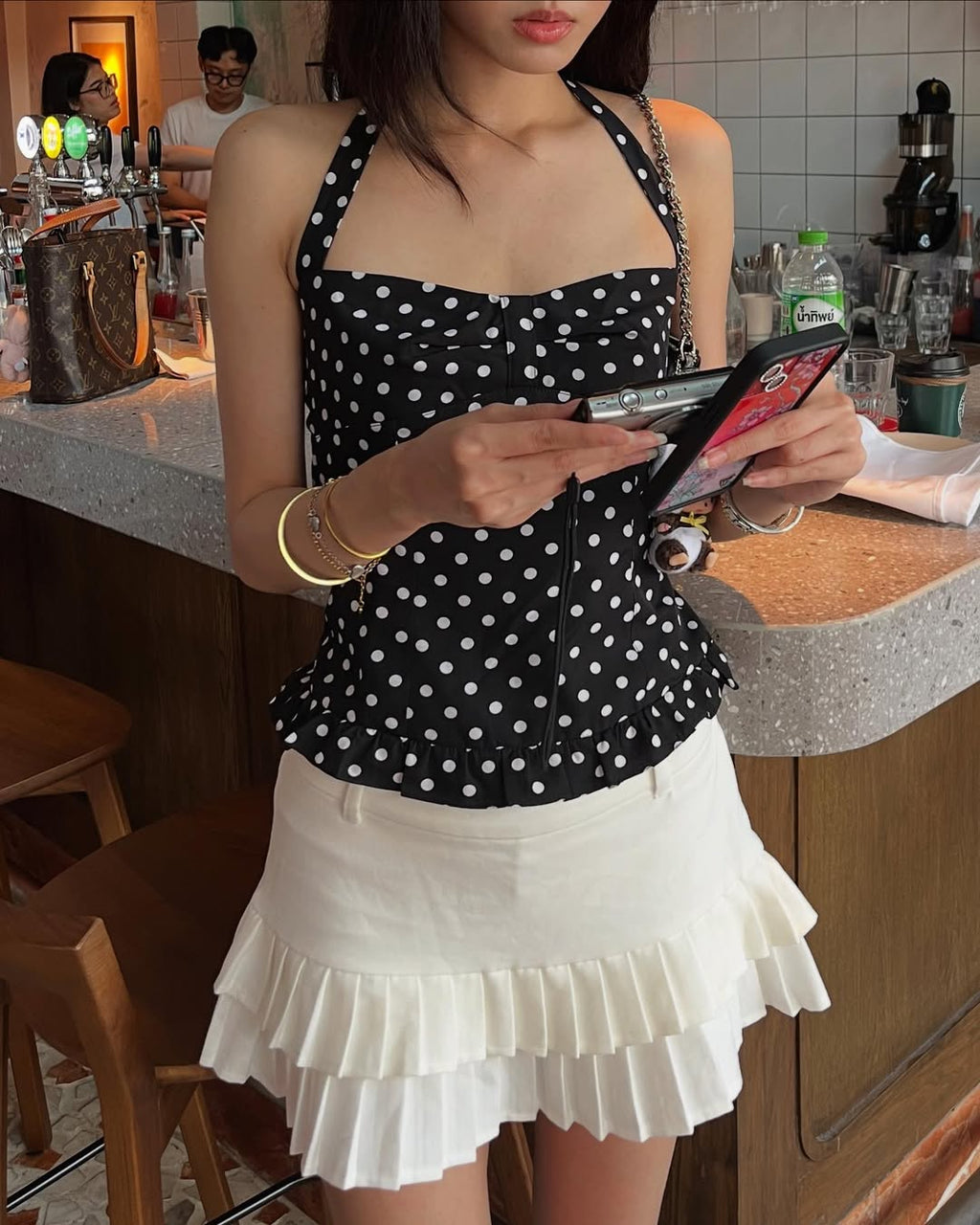 Gemma Halter Neck Top / 5colors