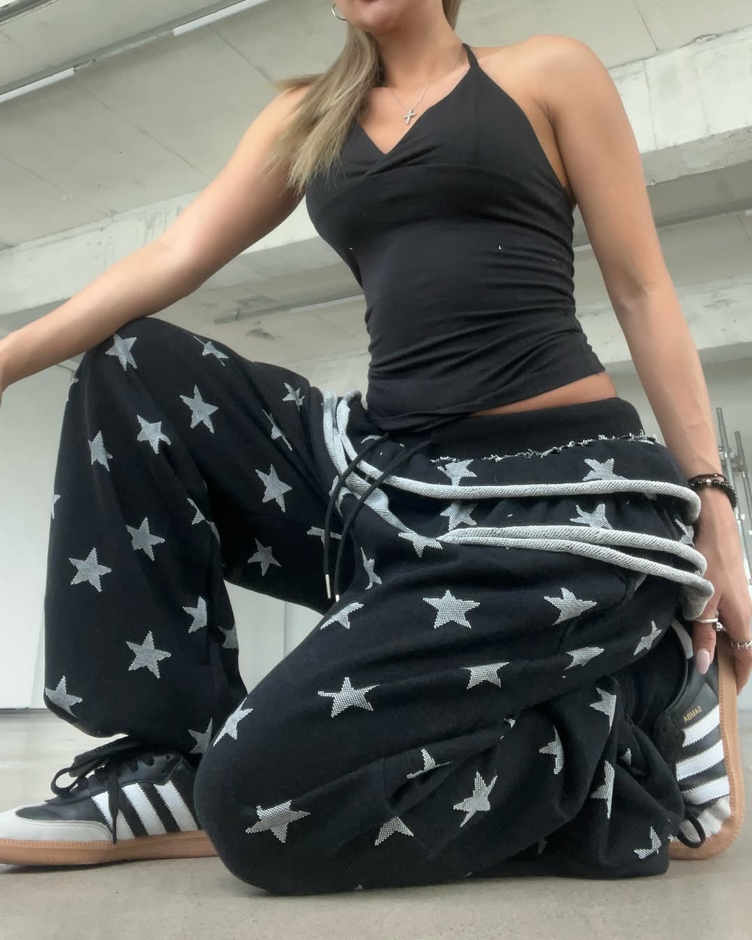 [kr] Starry Hooded Zip-up & Skirt / Pants