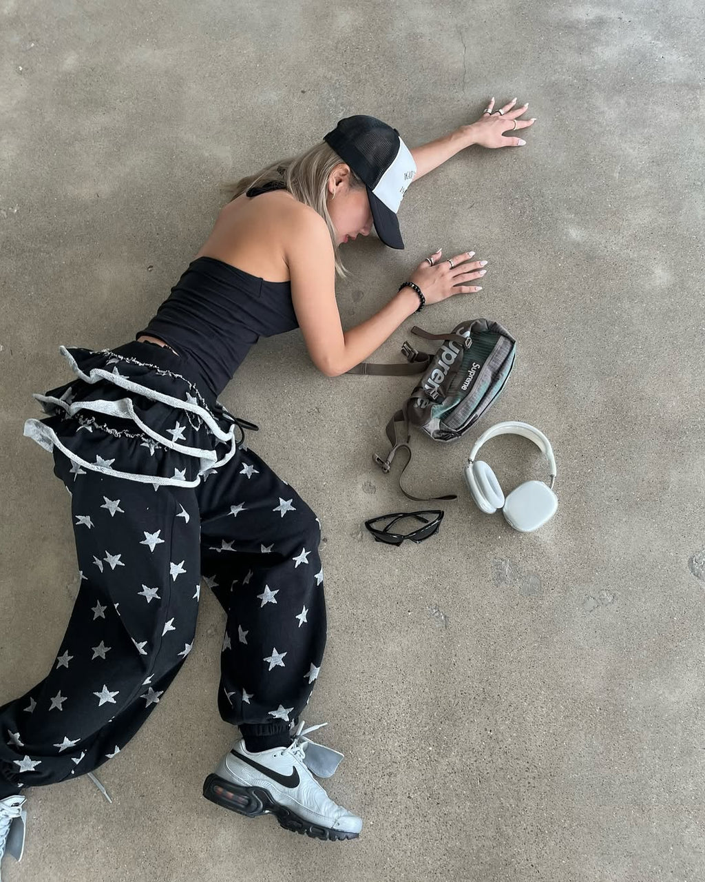 [kr] Starry Hooded Zip-up & Skirt / Pants