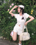 [獨家代理] the BusyBelle School Bag - Soy Milk
