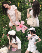 [獨家代理] the BusyBelle School Bag - Soy Milk