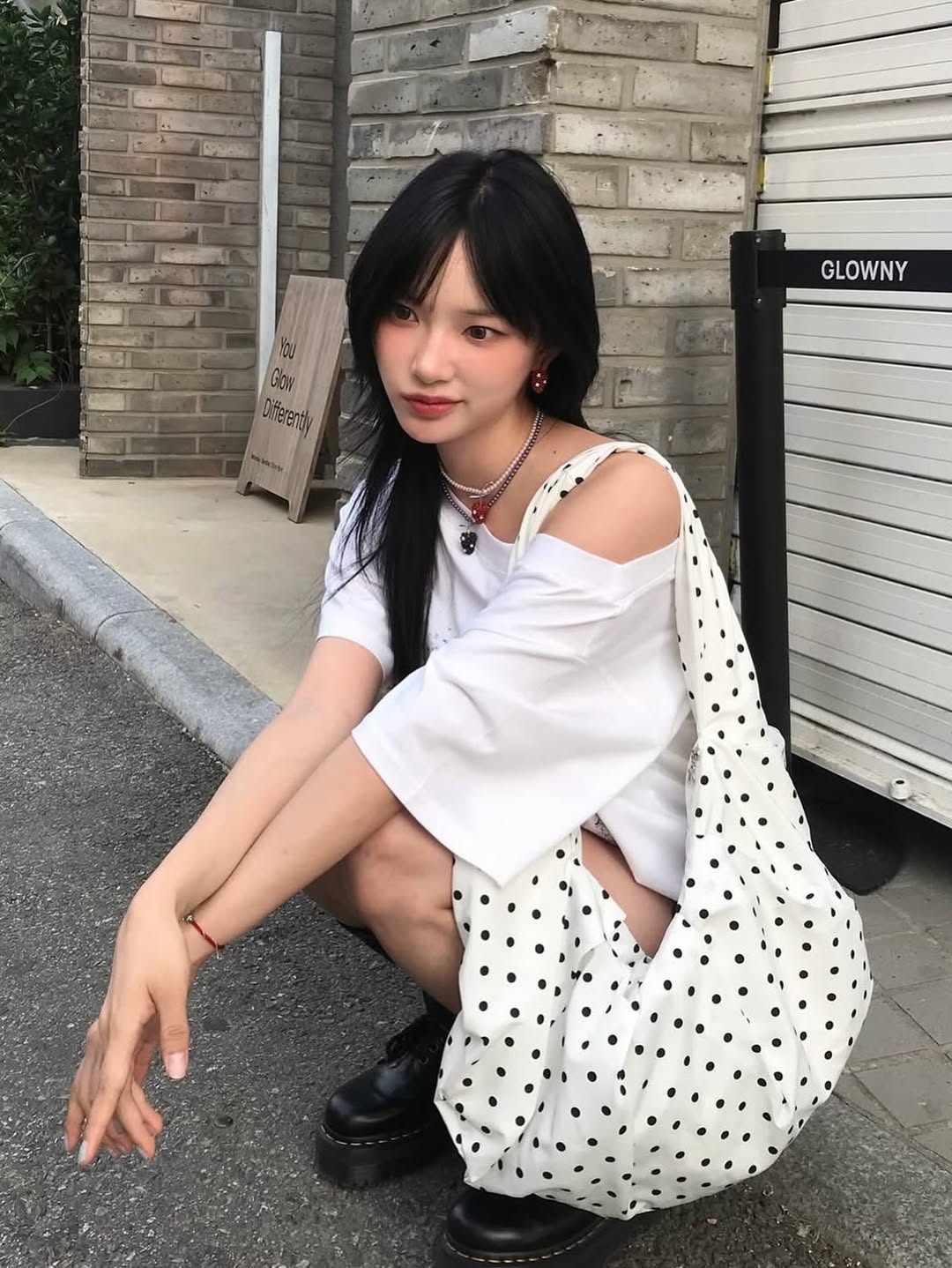 Dotty Shell Bag / 2colors