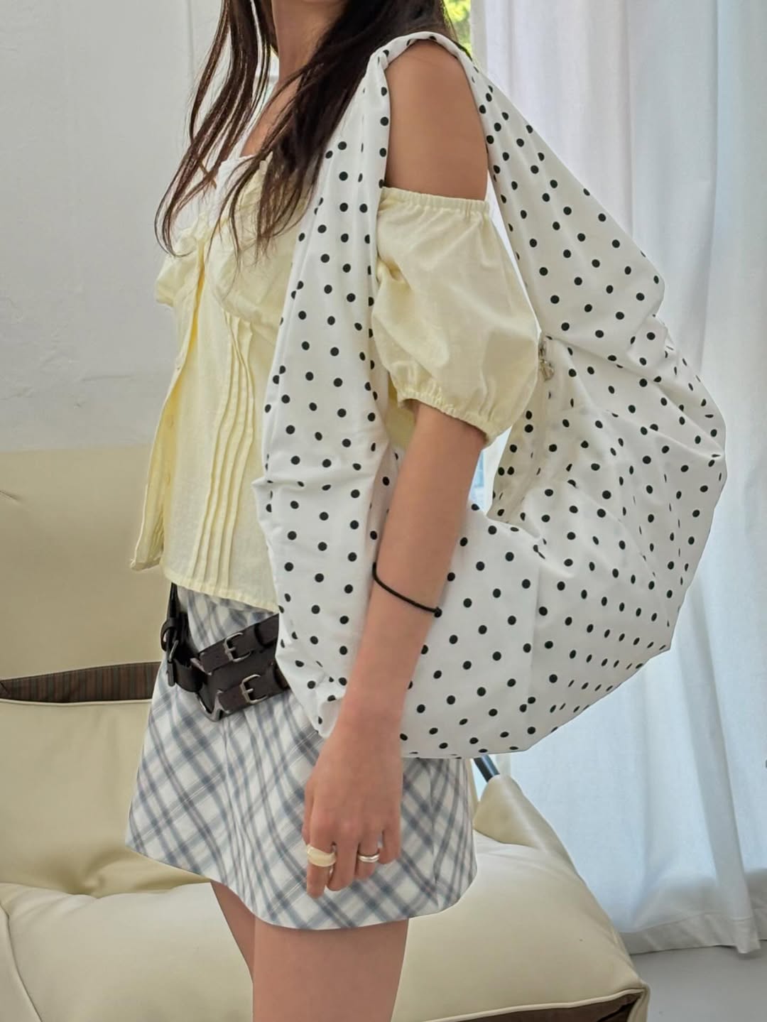 Dotty Shell Bag / 2colors
