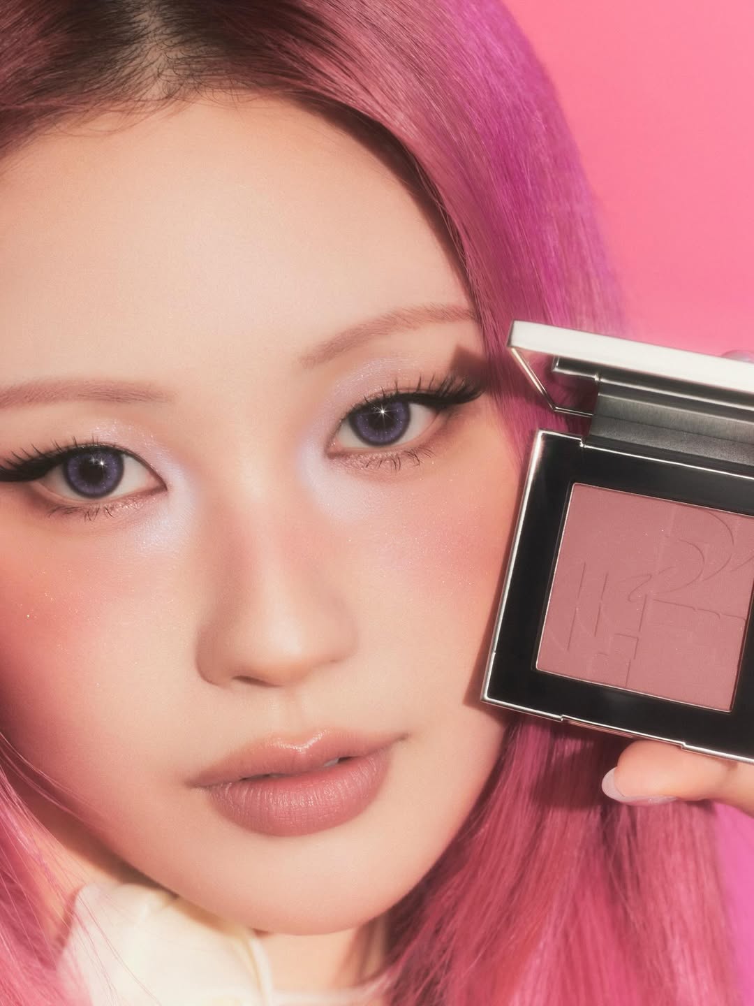 TWO SLASH FOUR All Over Face Blush - 3 PINK COLORS