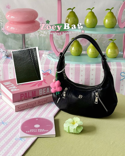 [香港現貨✨] [獨家代理🎀] Zoey Shoulder Bag - black