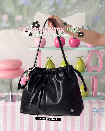 [獨家代理🎀] 抽繩版✨ the Dumpling Bag (drawstring) - 5colors