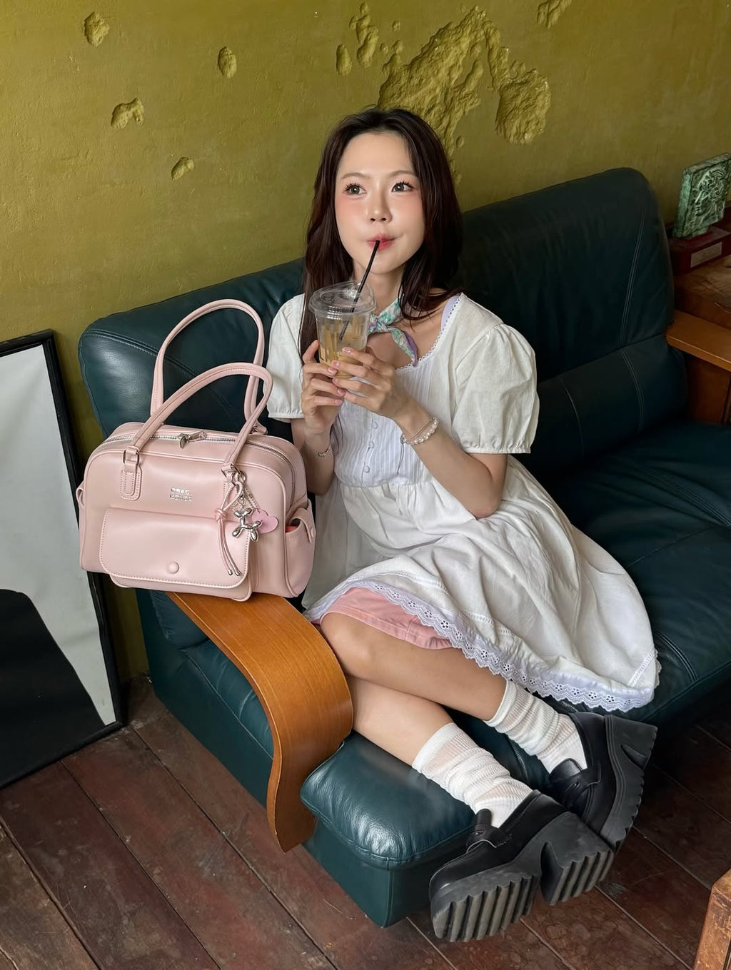 [獨家代理] the BusyBelle School Bag - Soft Pink