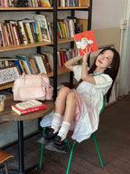 [獨家代理] the BusyBelle School Bag - Soft Pink