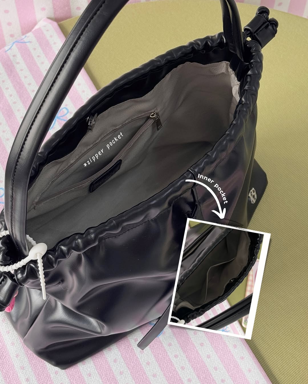 [獨家代理🎀] 抽繩版✨ the Dumpling Bag (drawstring) - 5colors