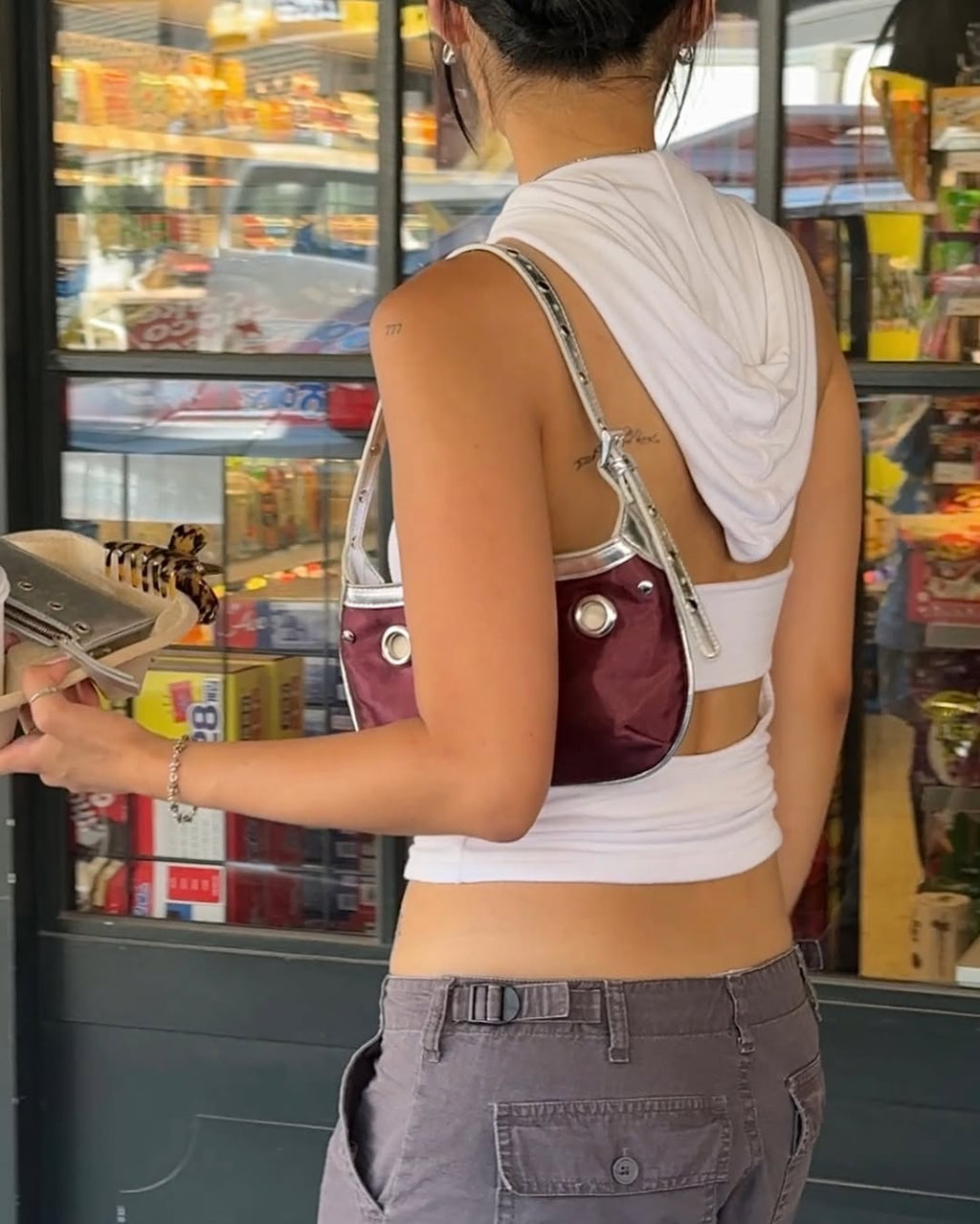 [Soyeon同款🎀] Hieta Cami Bag / Plum