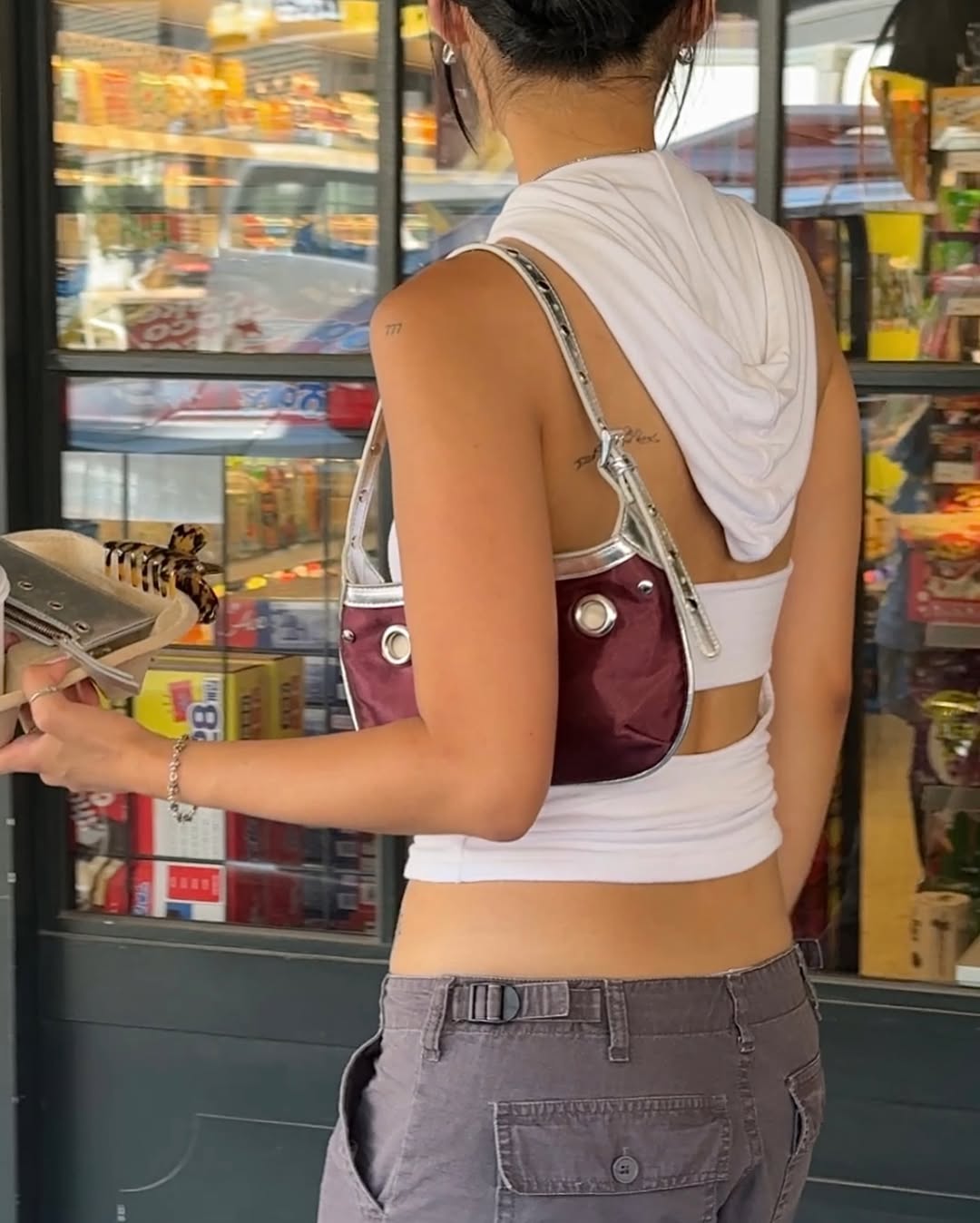 [Soyeon同款🎀] Hieta Cami Bag / Plum