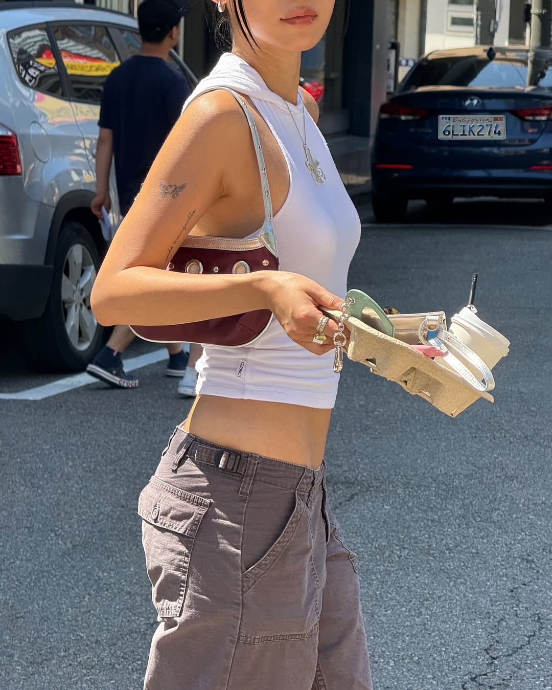 [Soyeon同款🎀] Hieta Cami Bag / Plum