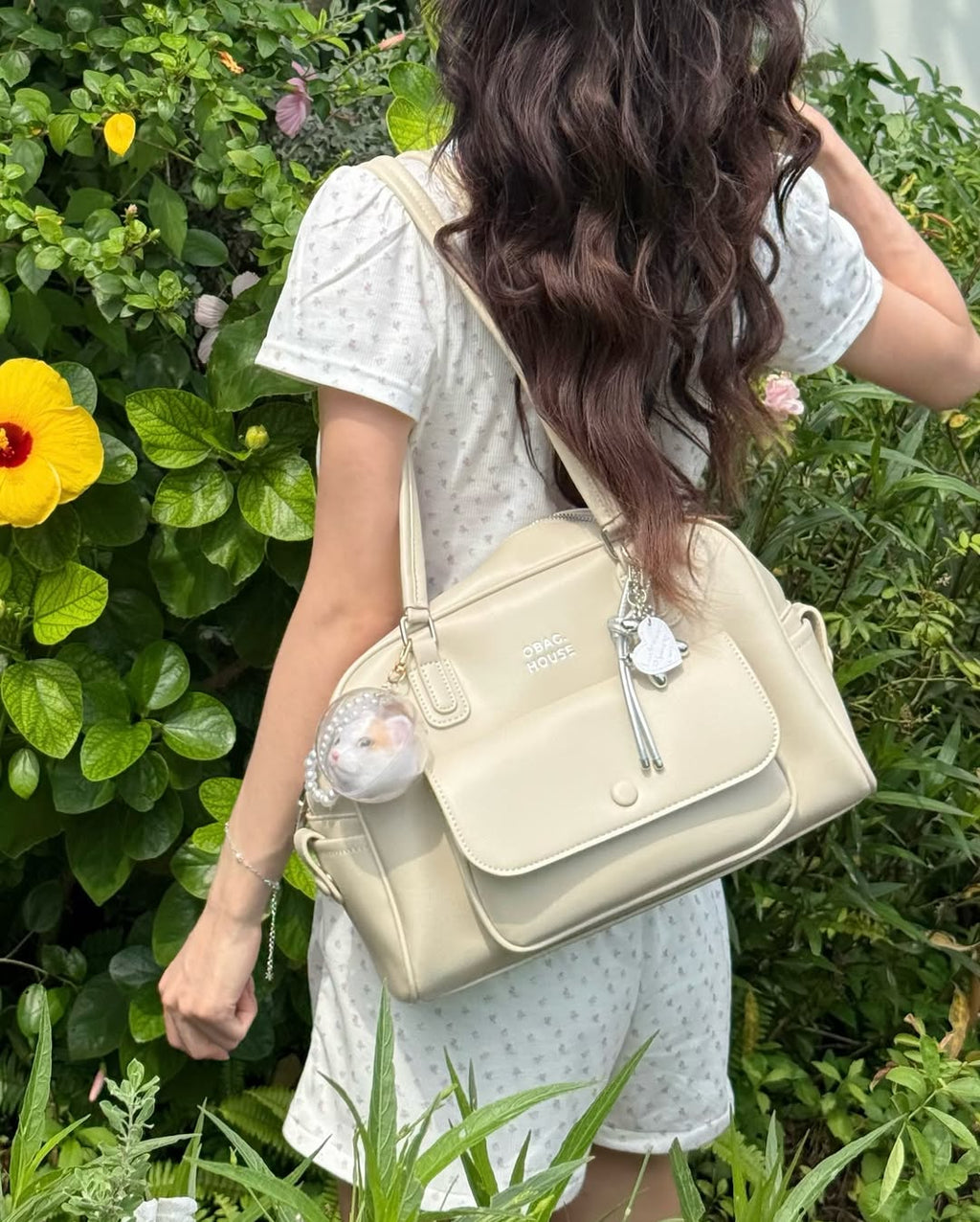 [獨家代理] the BusyBelle School Bag - Soy Milk