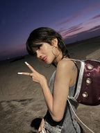 [Soyeon同款🎀] Hieta Cami Bag / Plum